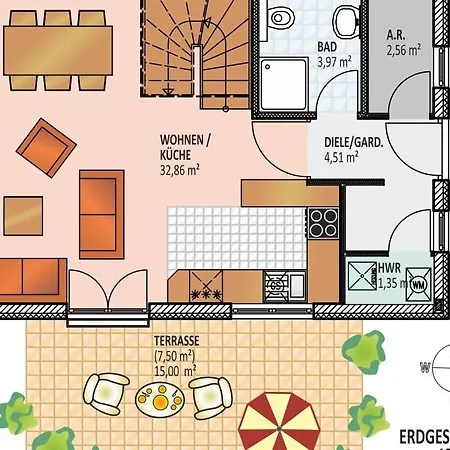Haus Kranich Modern Retreat Glowe